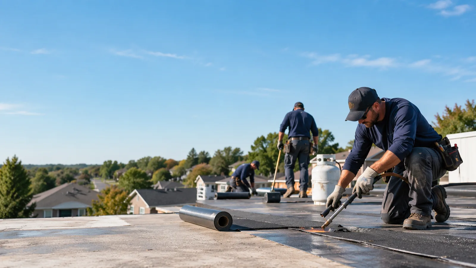 Flat Roof Leak Repair providers in Olcott, NY